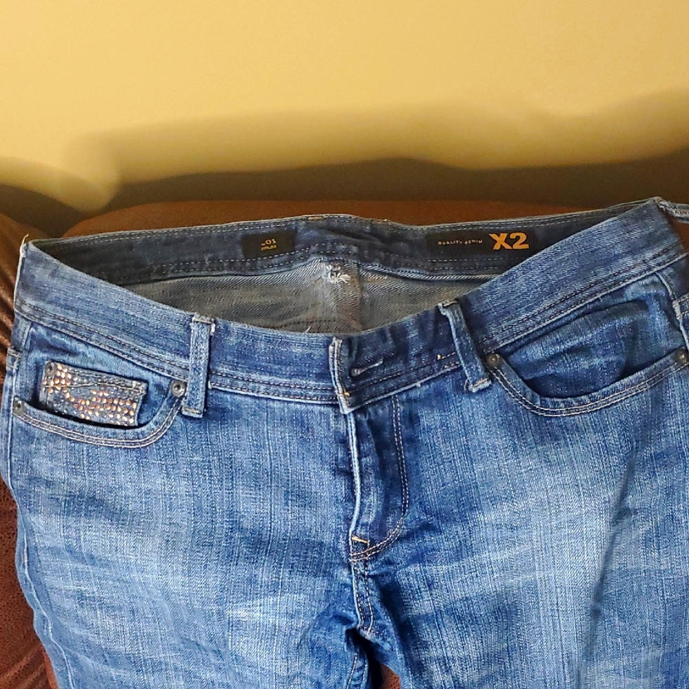 Express X2 Women's Blue Jeans